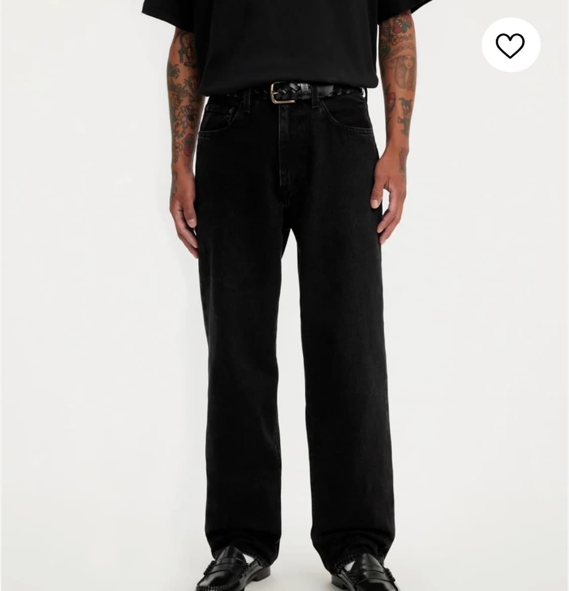 [34x32] 리바이스 568 루즈 스트레이트진 블랙 / 0066 상품이미지2