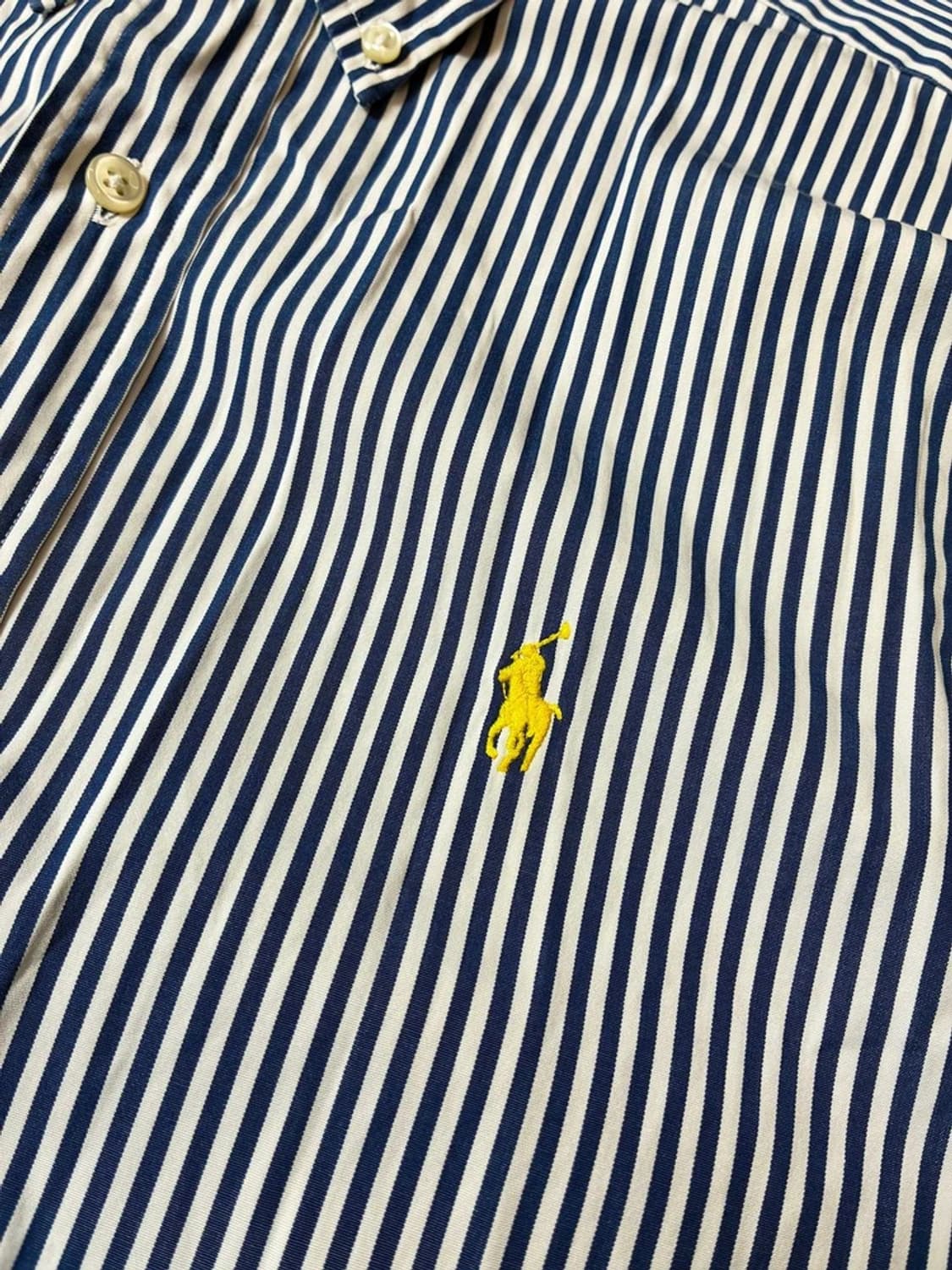 폴로 랄프로렌 시티보이룩 스트라이프 포니 로고 셔츠 PN7451 상품이미지3