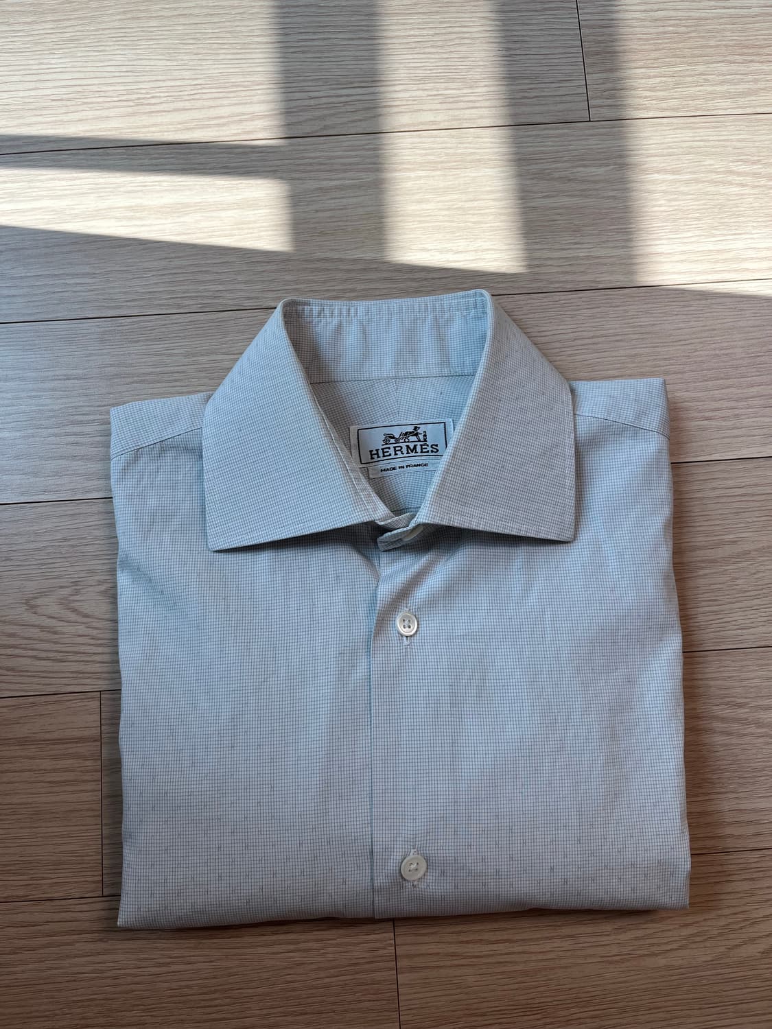 에르메스 남성 셔츠 15 1/2 (39) 95사이즈 정품 상품이미지10