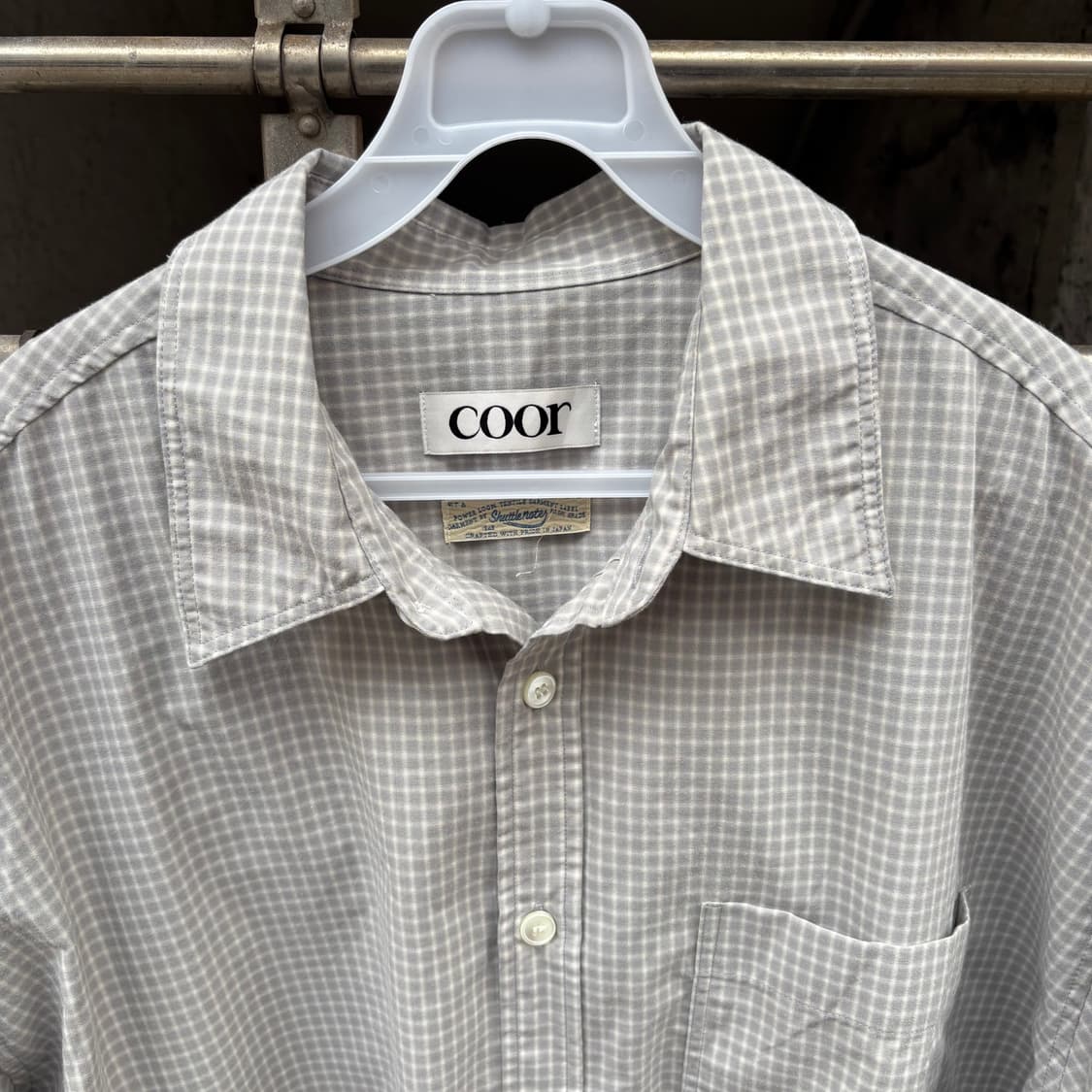 [M] 25년 쿠어 체크 셔츠 상품이미지3