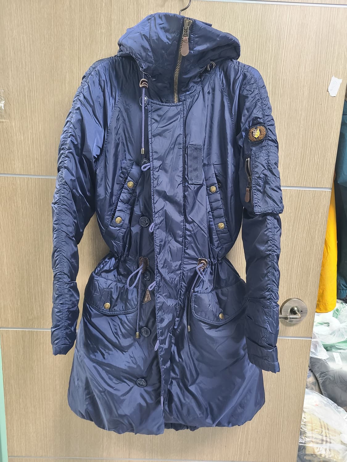 랄프로렌 네이비 롱 패딩  상품이미지1