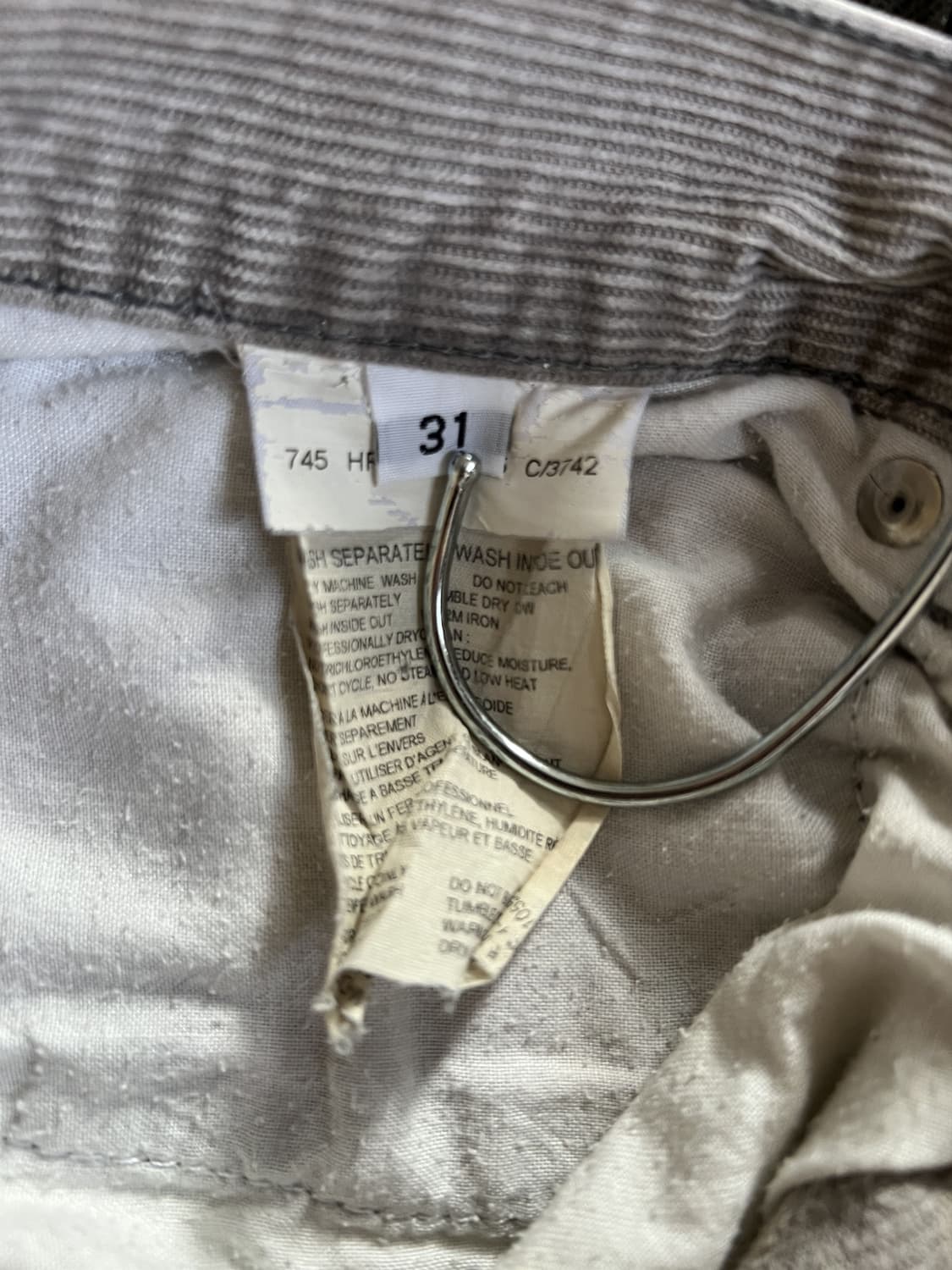 90‘s helmut lang bootcut corduroy 상품이미지3