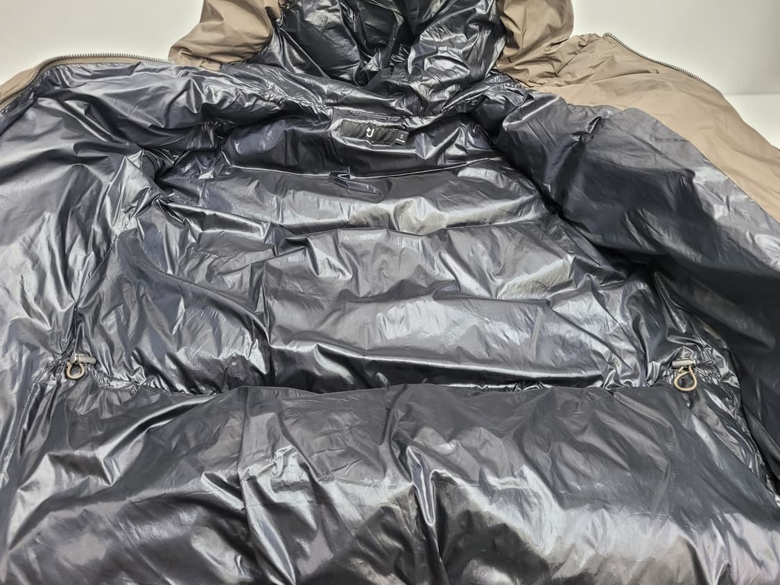 유니클로 질샌드 +J 오브사이즈 다운 파카 / 여 S 브라운
 상품이미지8