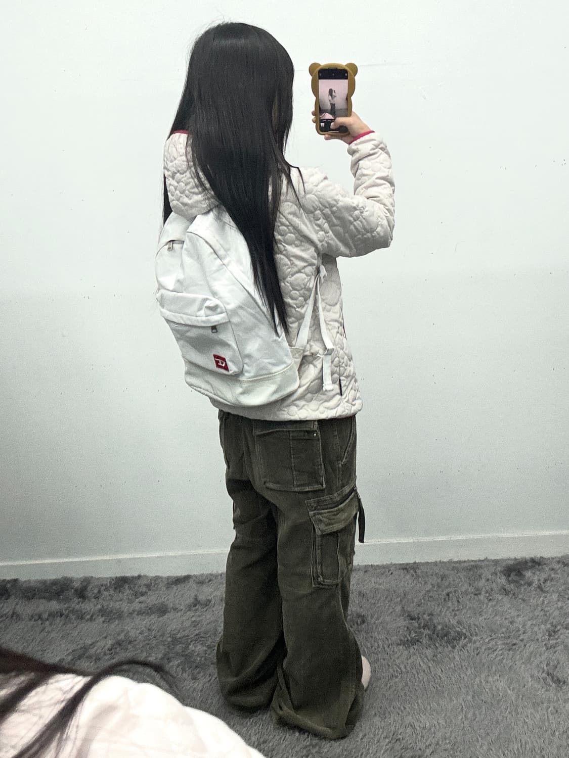 아디다스 퀄팅 다운자켓 상품이미지2