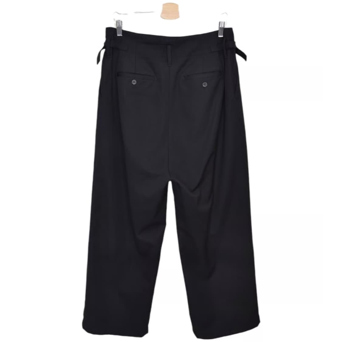 안셀름 울 데미지 와이드 슬랙스 1사이즈 상품이미지3