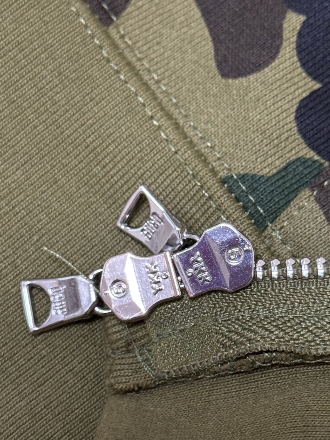 베이프 후드집업 녹계 M 오늘구매하시면택포로드릴게오ㅠㅠㅠ 상품이미지3