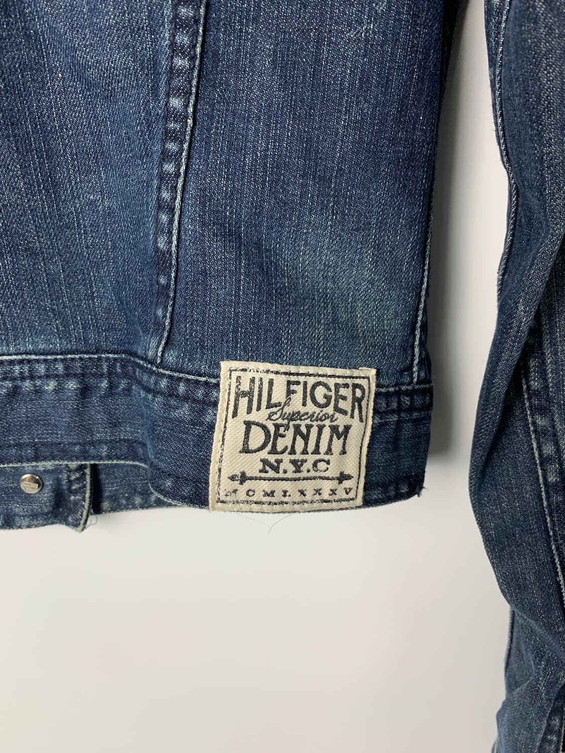 타미힐피거 포켓 워싱 데님 자켓 상품이미지4