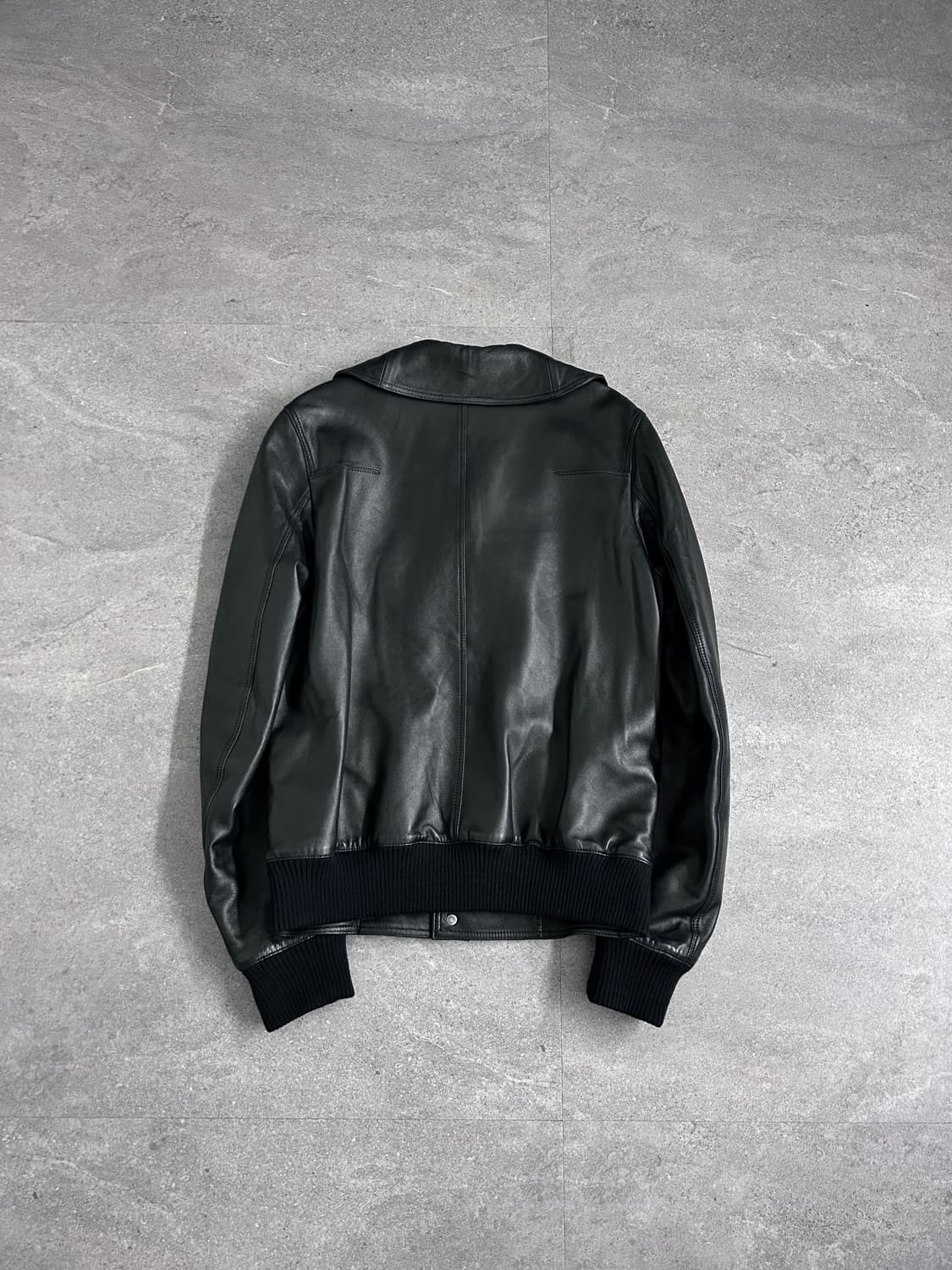 디올 옴므 09fw 비대칭 램스킨 자켓 상품이미지10