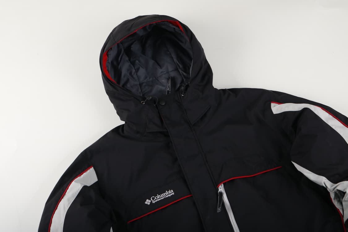 [XL] 컬럼비아 올드스쿨 배색 후디 점퍼 상품이미지2