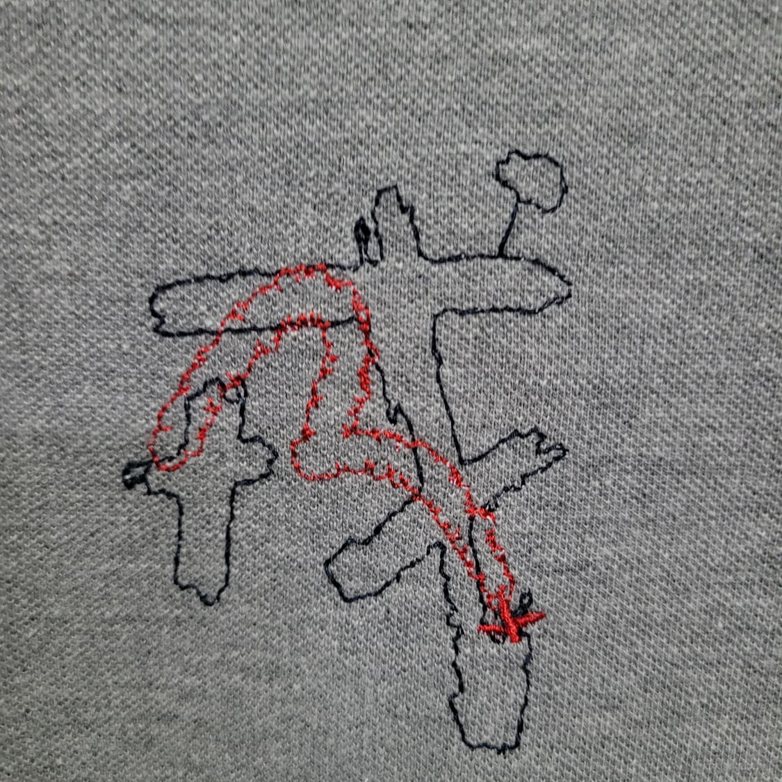 EVISU 에비수 빈티지 자수로고 아카이브 셔츠 상품이미지3