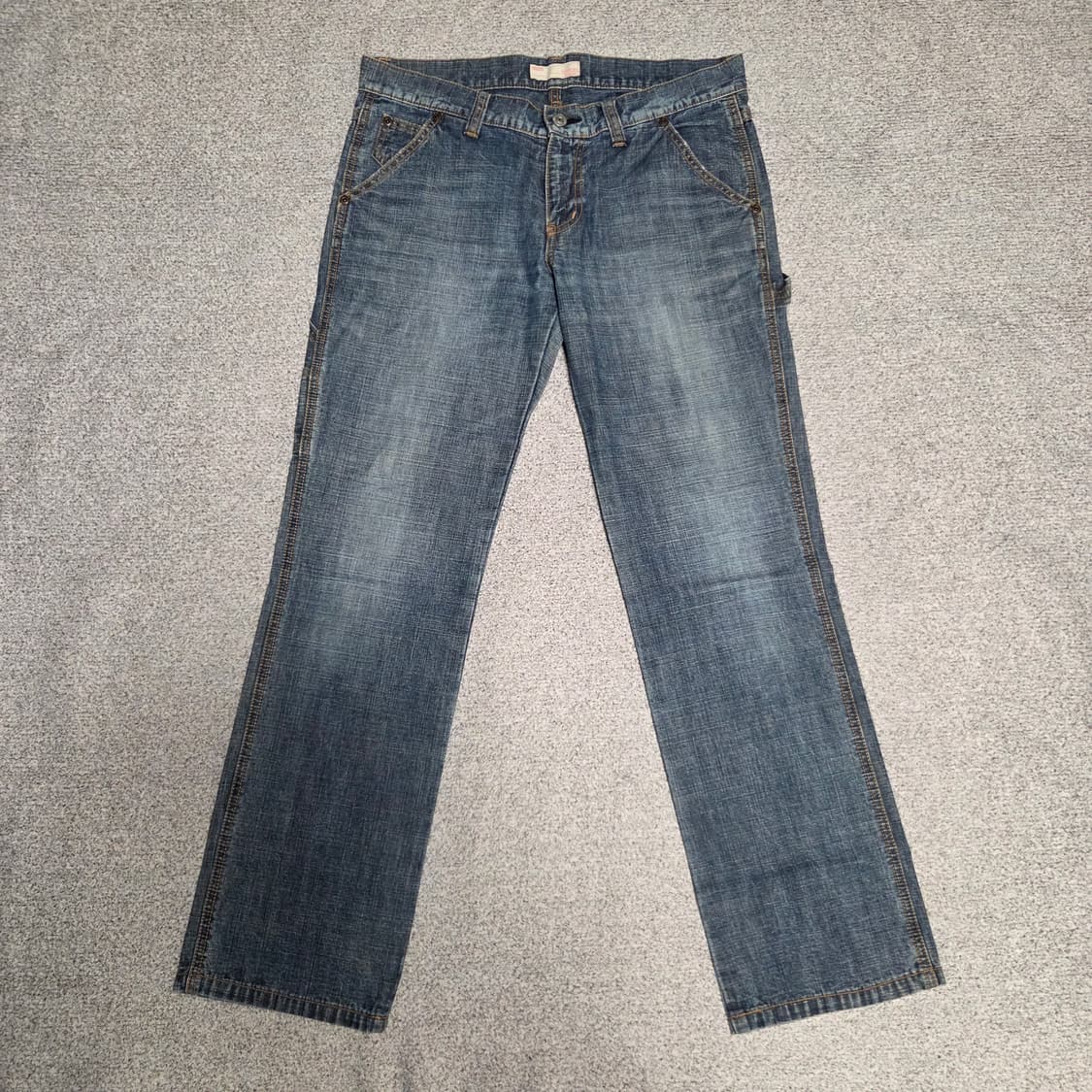 일본제 Lowrys Farm 카펜터 데님 팬츠 33 상품이미지4