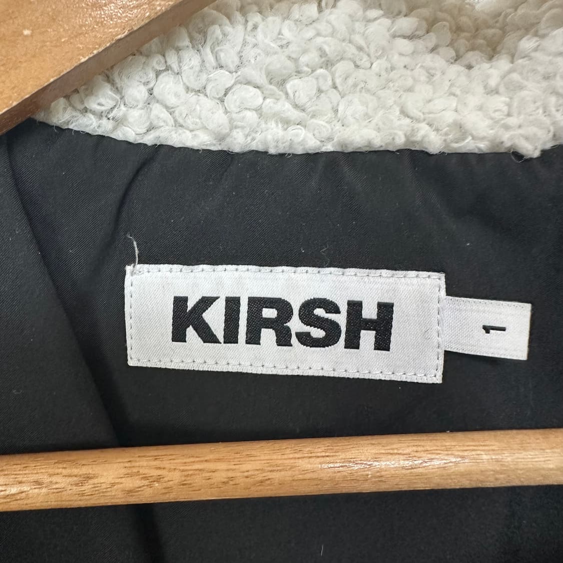 키르시 여자 크롭 패딩 오리털 검정 1 (44-55추천)  상품이미지10