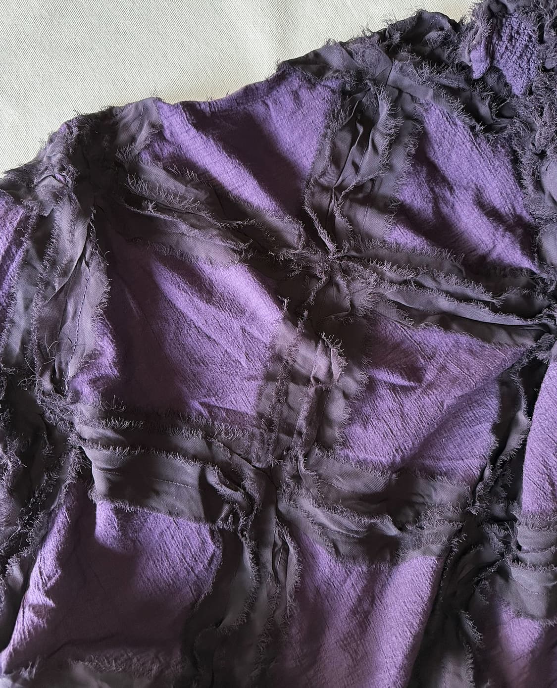 ISSEY MIYAKE ME purple fringe top 상품이미지7