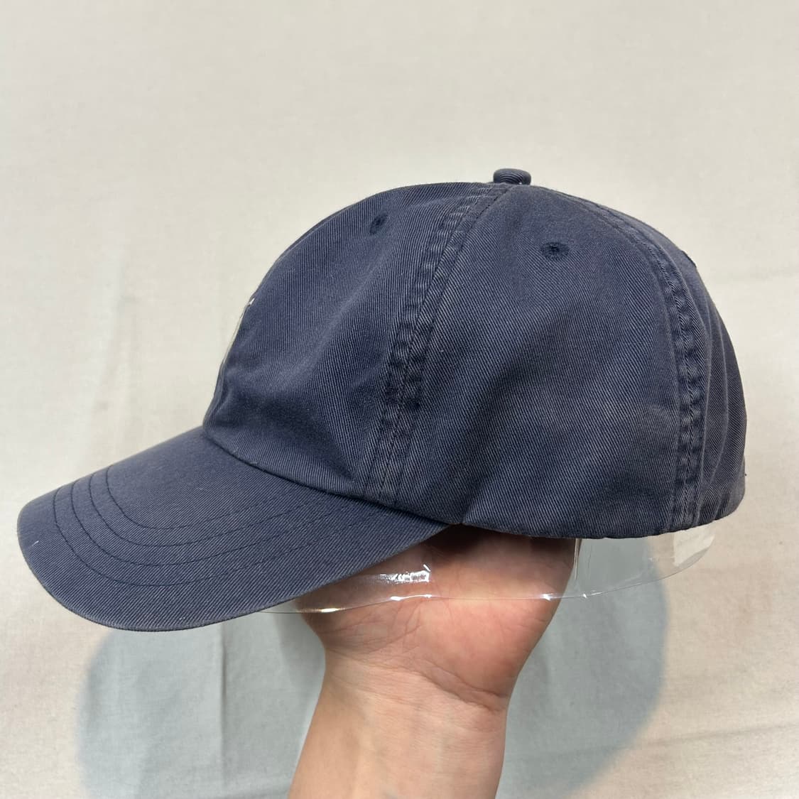 폴로 랄프로렌 네이비 볼캡 모자 가죽스트랩 정품 상품이미지3