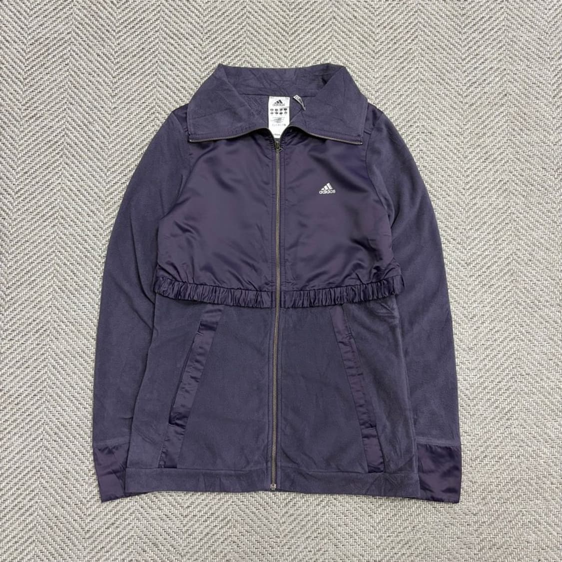 아디다스 플리스 새틴 집업  v1769 상품이미지1