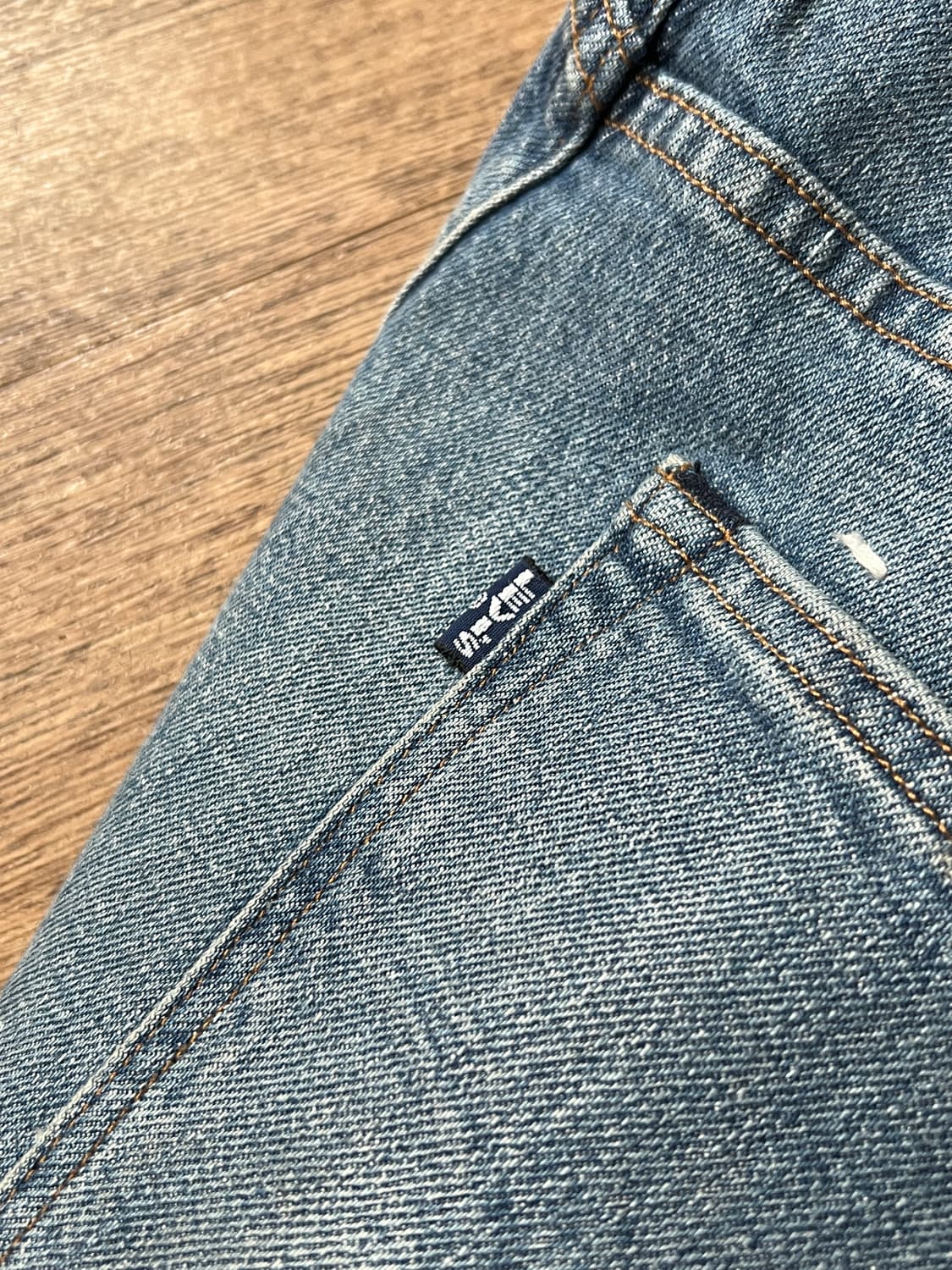 [36]리바이스 블루탭 502 빈티지 워싱 스트레치 셀비지 데님 팬츠 상품이미지8