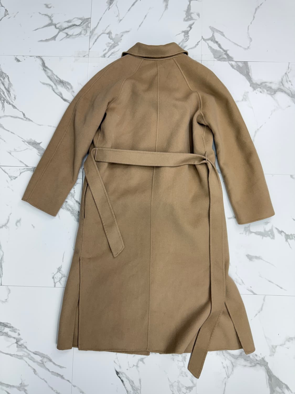 SLTD 구스다운 핸드메이드 벨티드 로브 코트 상품이미지2