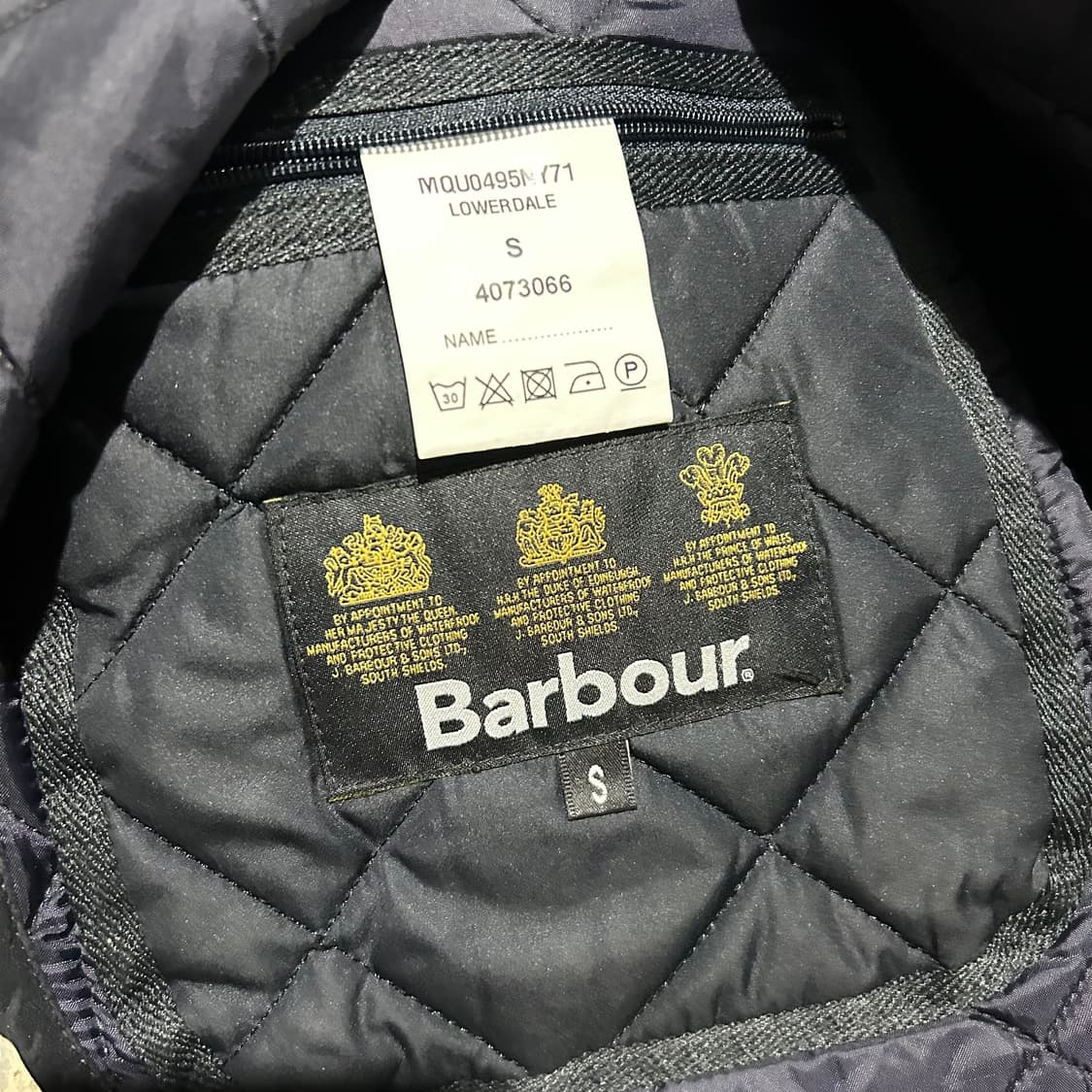 바버(barbour) 퀄팅 베스트 상품이미지5