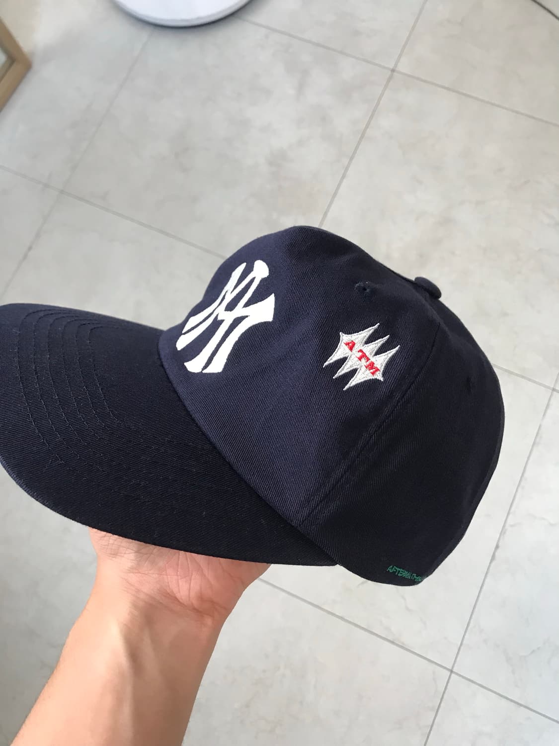 ATM LOGO BALL CAP [NAVY] 상품이미지5