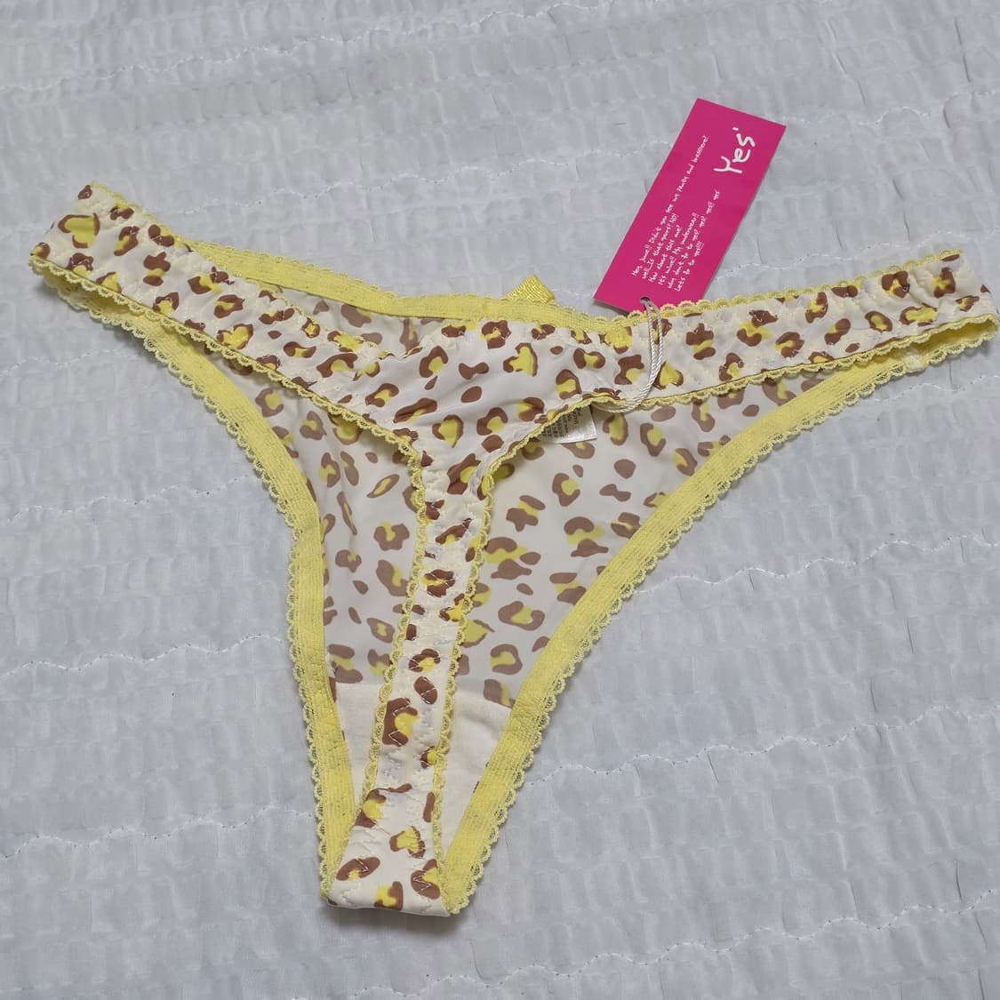 호피 레오파드 레이스 섹시 팬티 상품이미지2