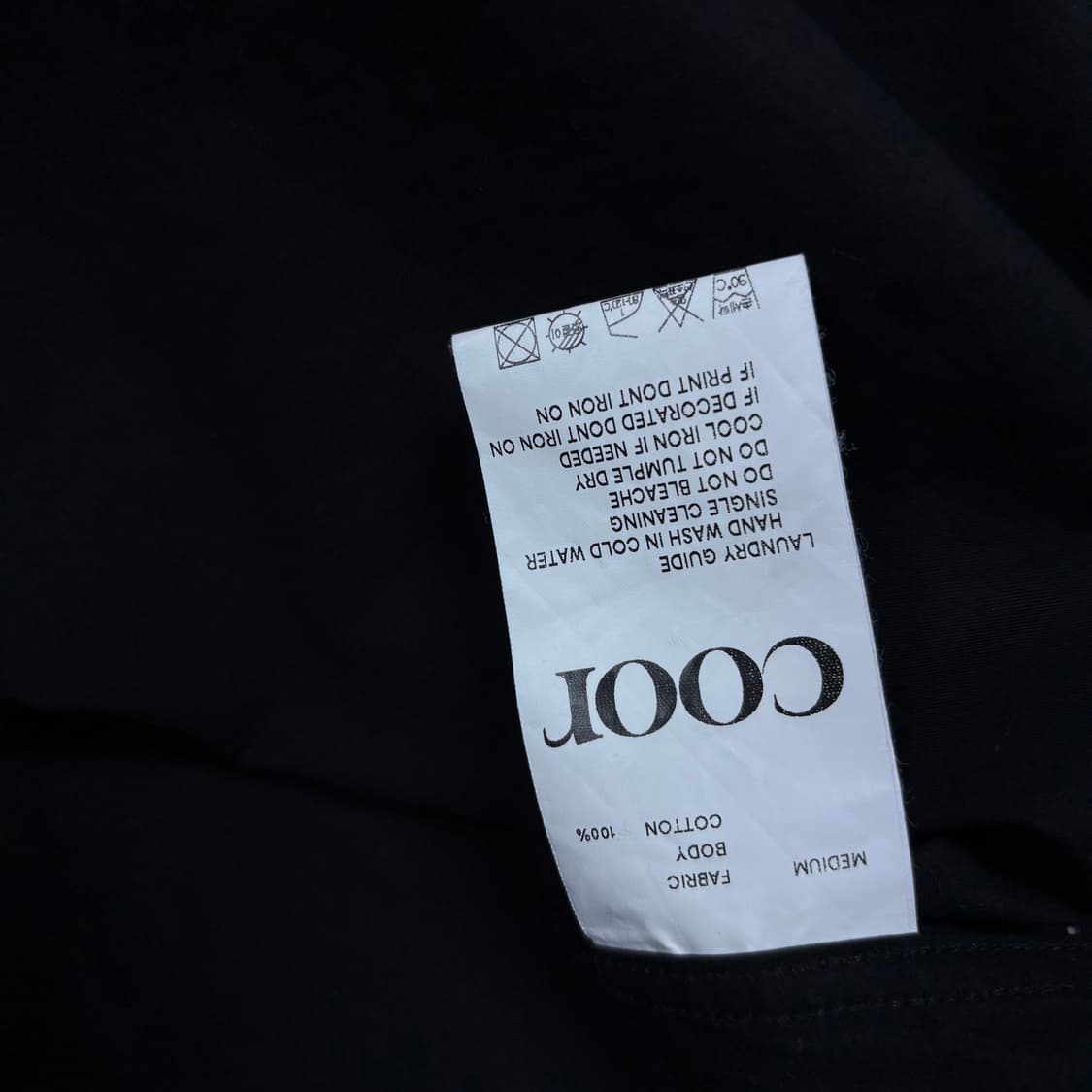 쿠어 블랙컬러 원포켓 셔츠 상품이미지4