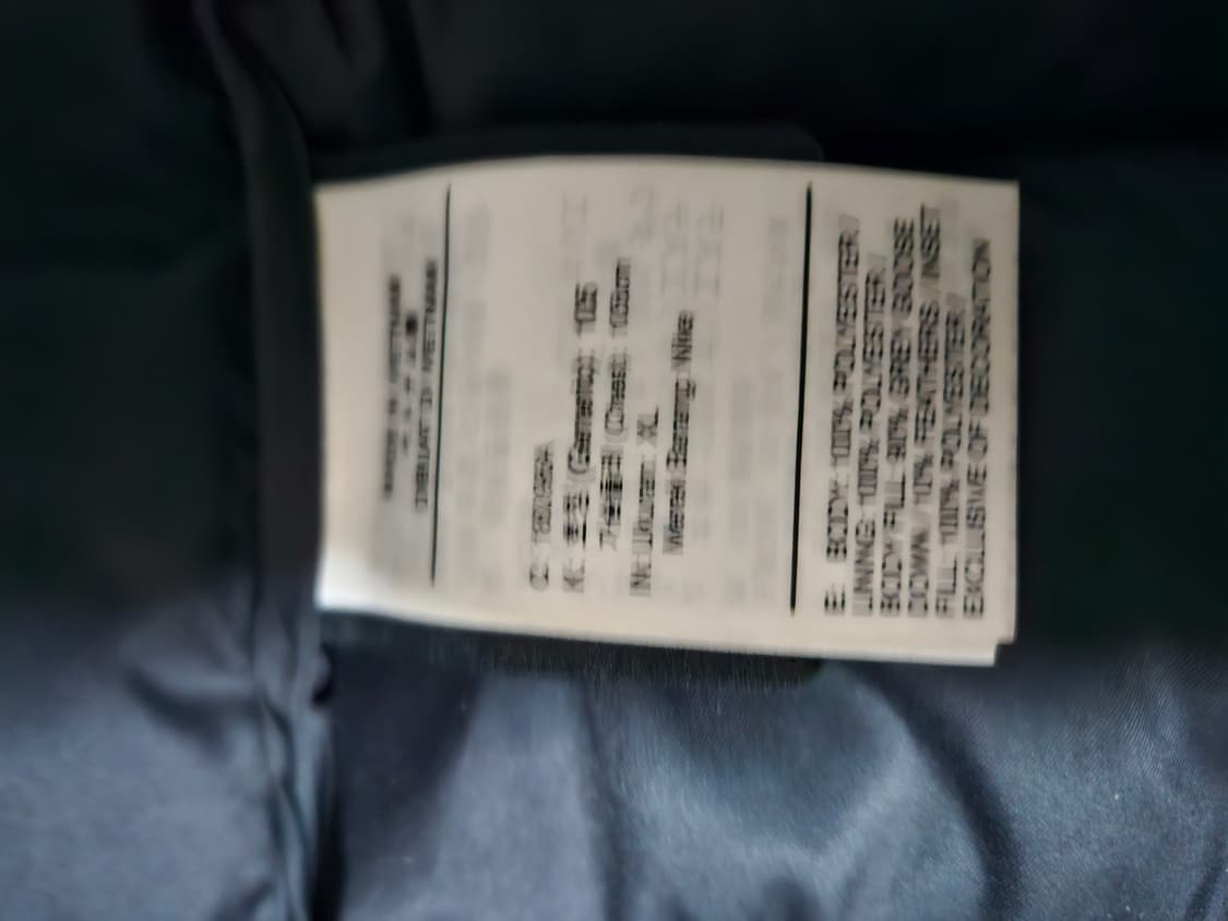 나이키 녹타 패딩 블랙 아시아 XL 상품이미지5