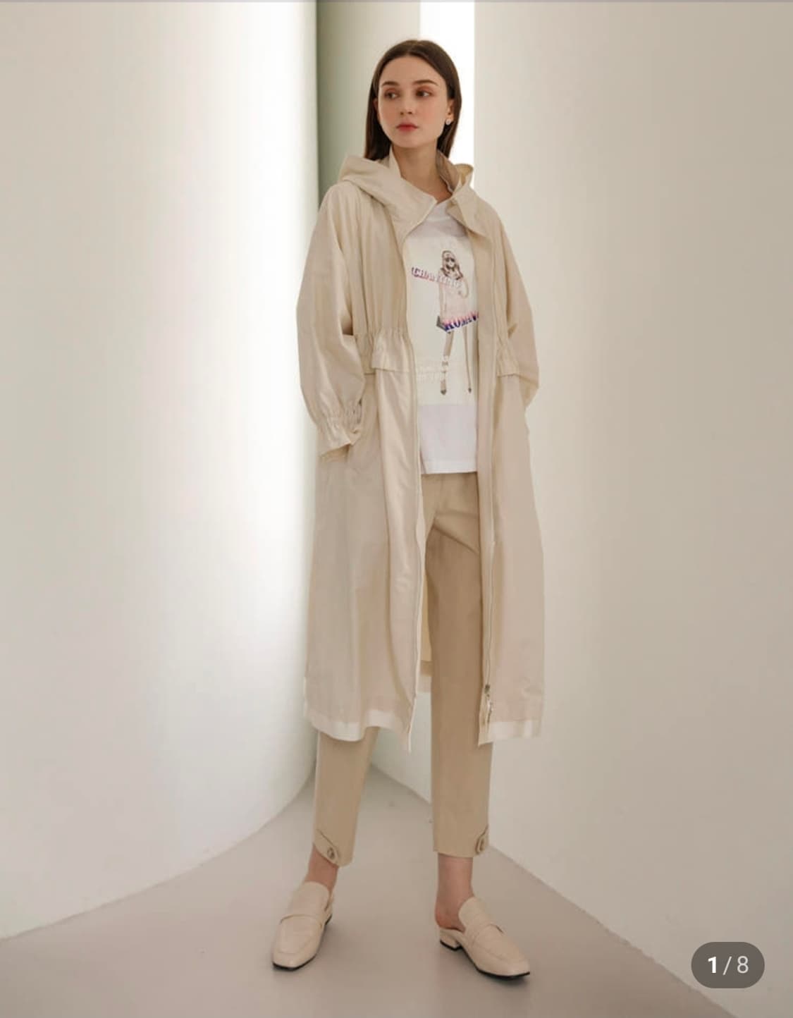 손정완 디자이너 모던밴드 롱 야상 66 상품이미지1