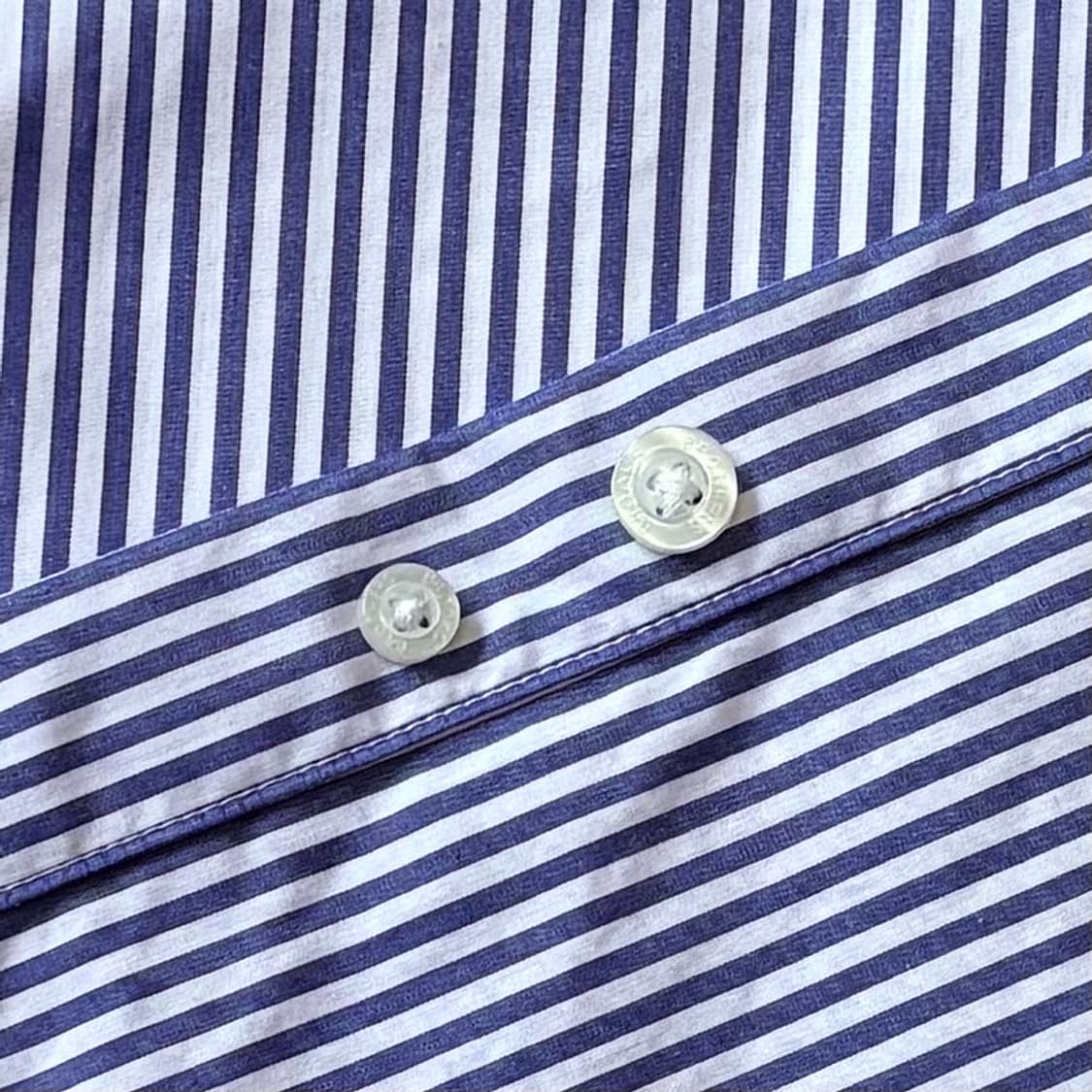 [L/102-105] Brooks Brothers 네이비 스트라이프 셔츠 상품이미지5