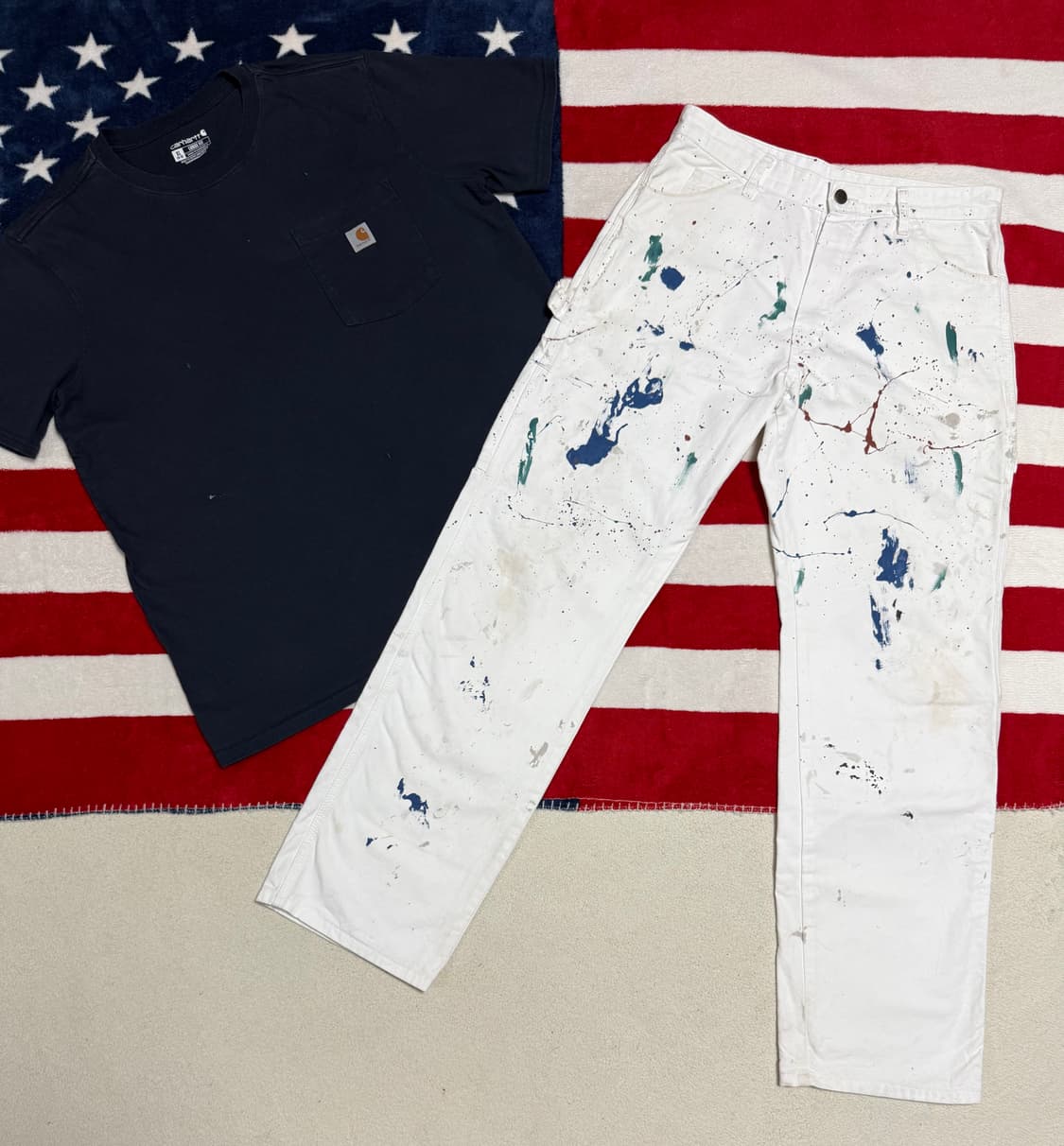 디키즈 워크팬츠dickies carpenter pants빈티지페인팅팬츠 상품이미지10