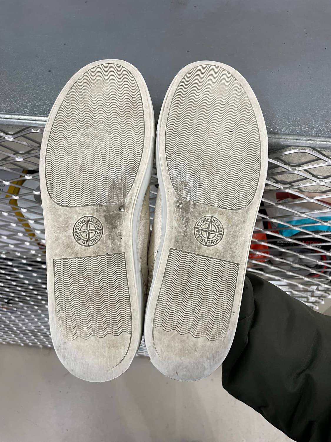 스톤아일랜드 X 디에메 스니커즈 화이트 46 상품이미지7