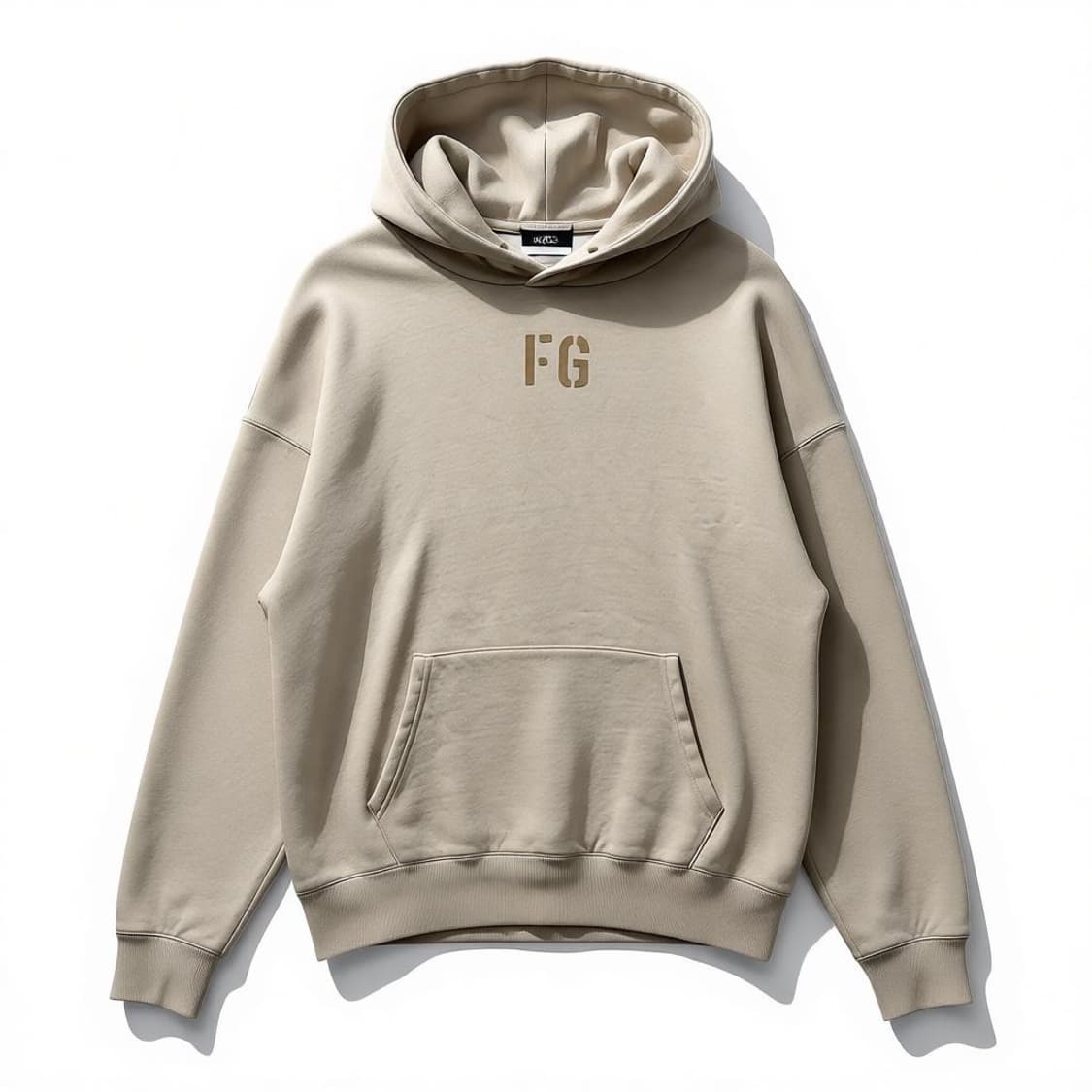 FEAR OF GOD 피어오브 갓 스냅 후드 베이지 후드티 L  상품이미지1