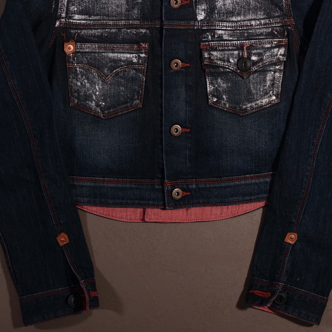 LEVIS RED LOOP CROP JACKET 상품이미지3