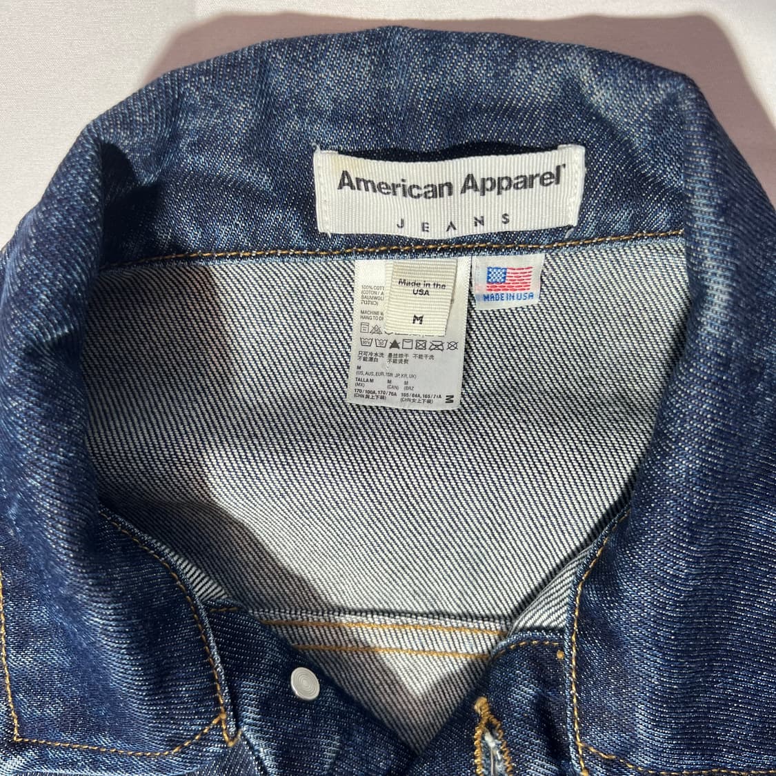 [M]아메리칸어페럴 USA 데님 자켓 상품이미지2