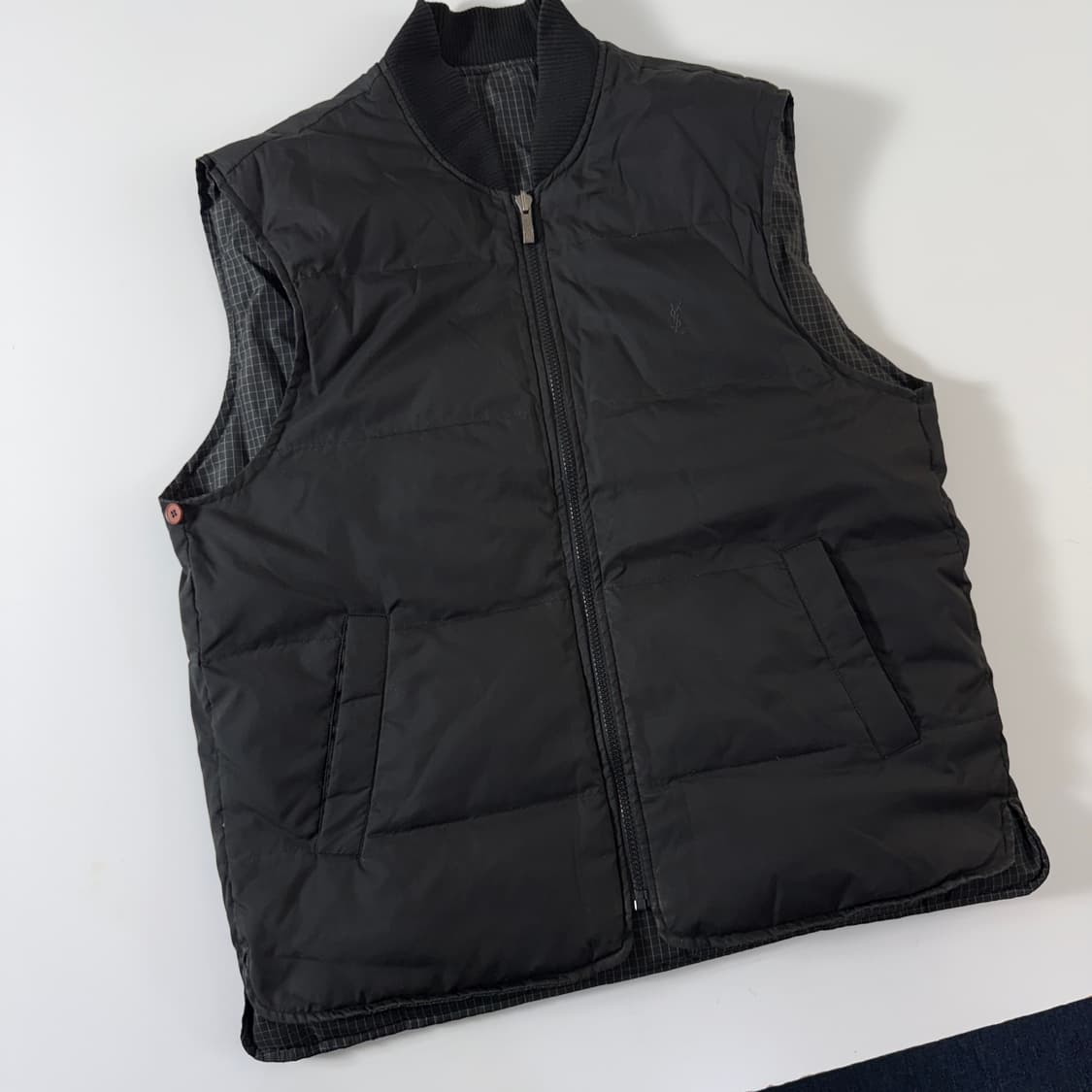 Ysl 입생로랑 ysl카키 봄버 패티드 자켓 상품이미지4