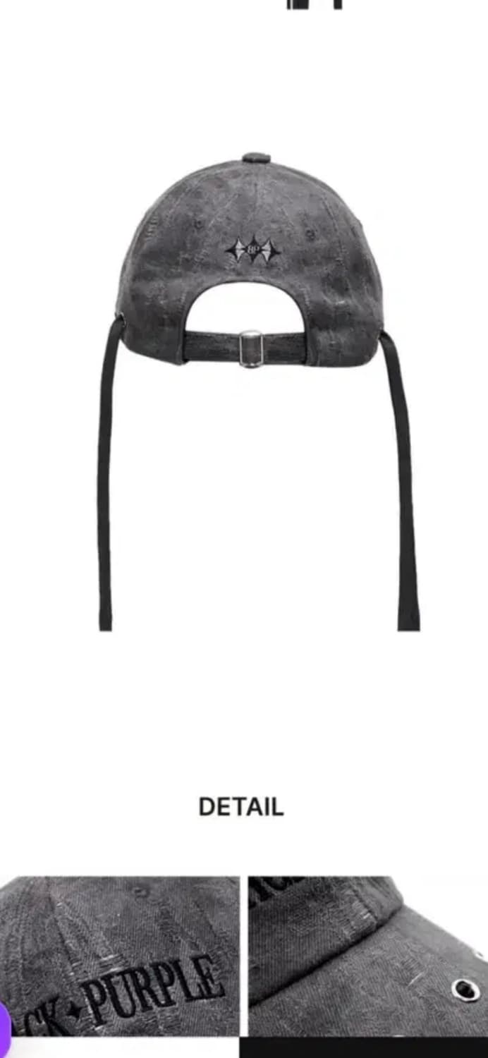 블랙퍼플 Votex Strap Eyelet 상품이미지7