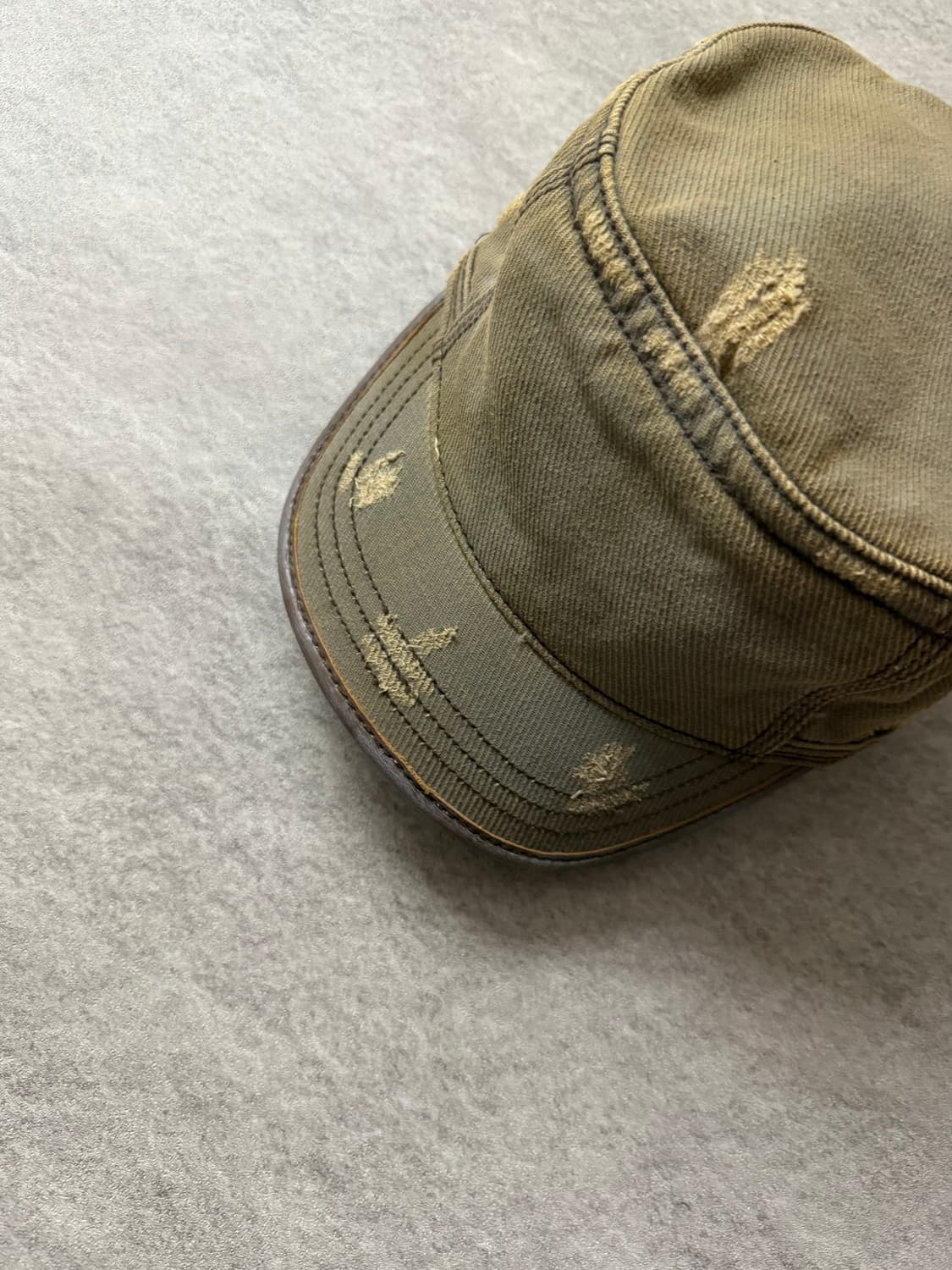 디젤 워싱 밀리터리 헌팅캡 상품이미지9