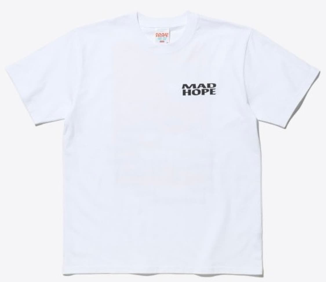 호시노겐 매드호프 티셔츠 화이트 XL 상품이미지1