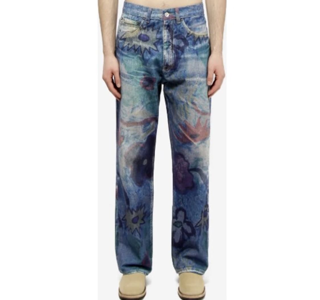 아워레가시 써드컷 디지털 초크 플라워 데님 상품이미지5