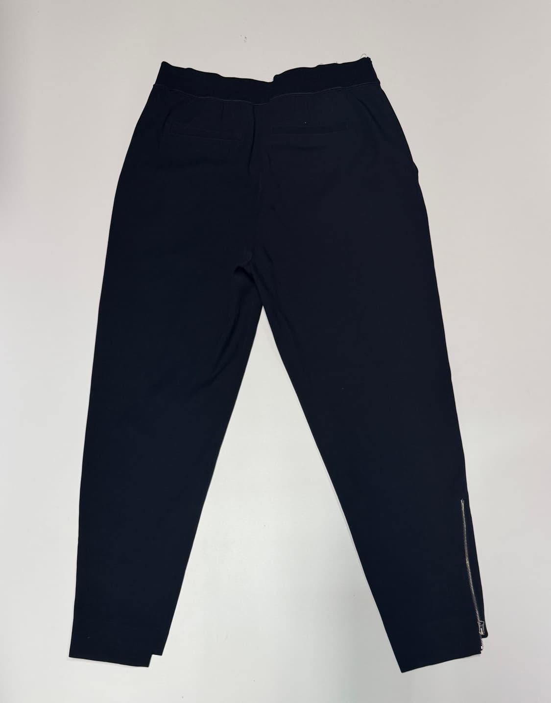 여성 한섬 시스템 밑단 지퍼 밴딩 슬랙스 28 상품이미지2