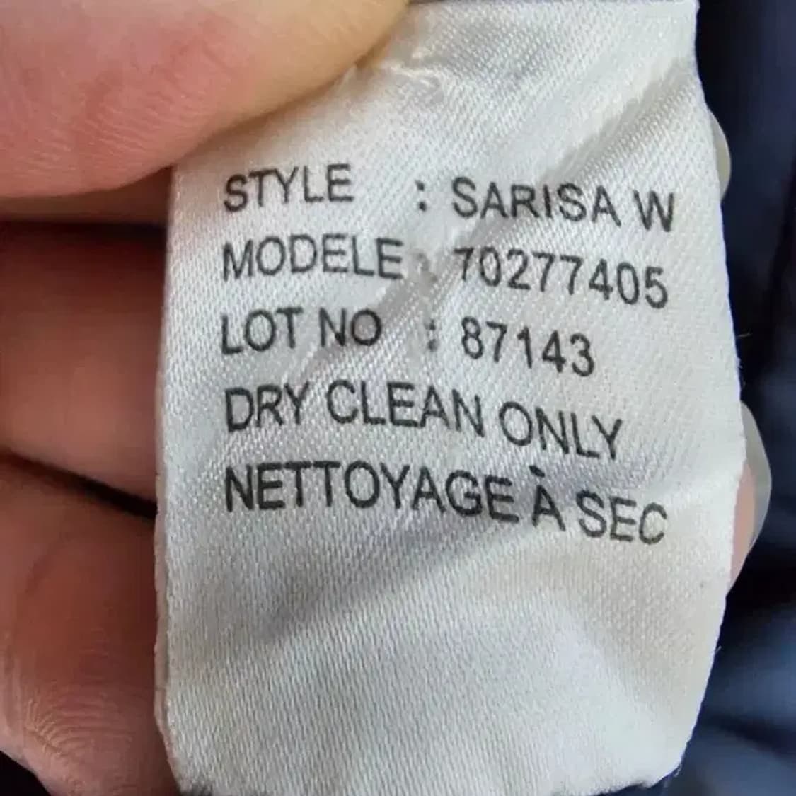 띠어리 네이비 트렌치코트~55 상품이미지9