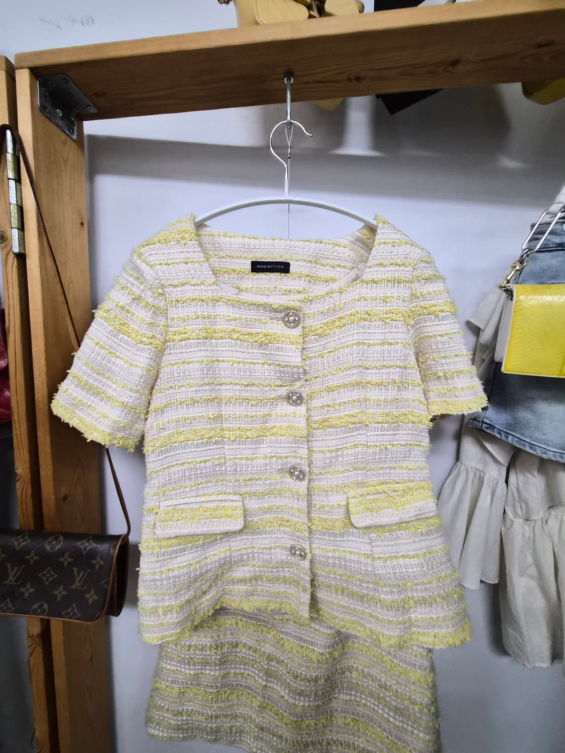 여름 트위드 셋업 상품이미지3