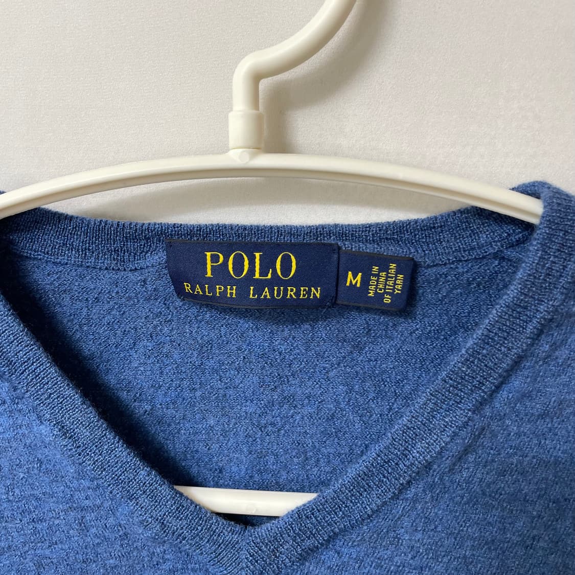 [ L ] 폴로 랄프로렌 여성 메리노울 브이넥 니트  상품이미지4