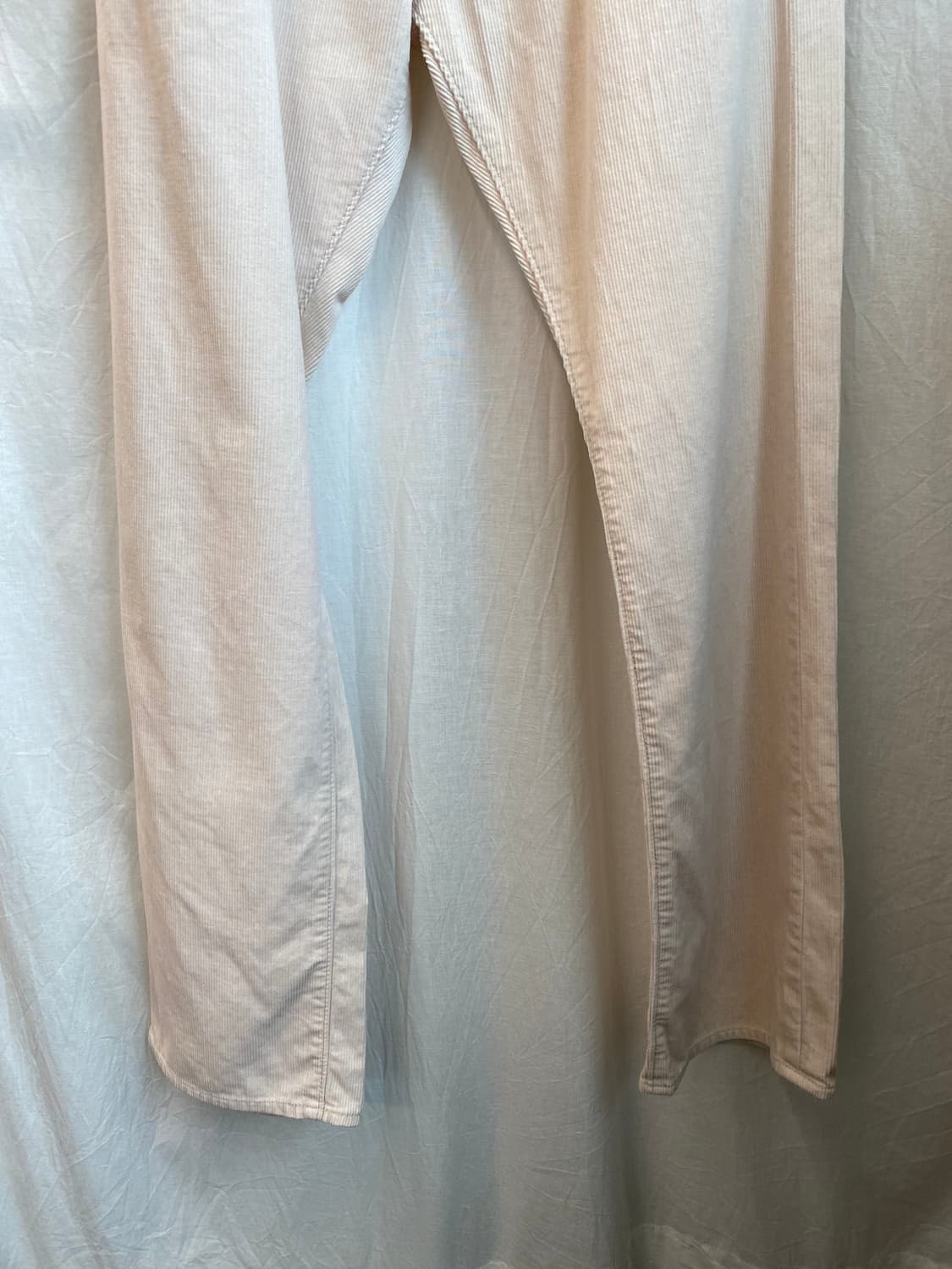 GU 아이보리 코듀로이 팬츠(L/32인치) 상품이미지3