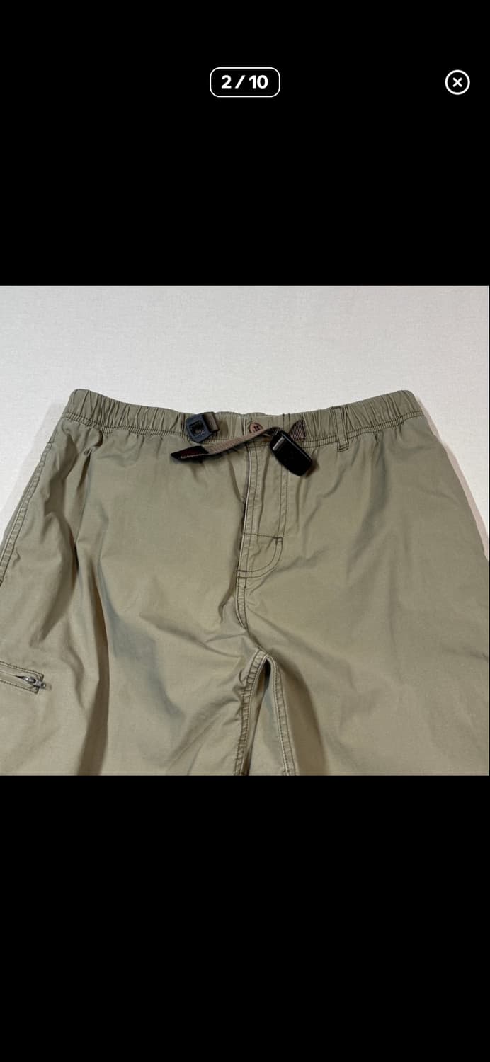 그라미치 나일론 카키 브라운 팬츠 상품이미지2