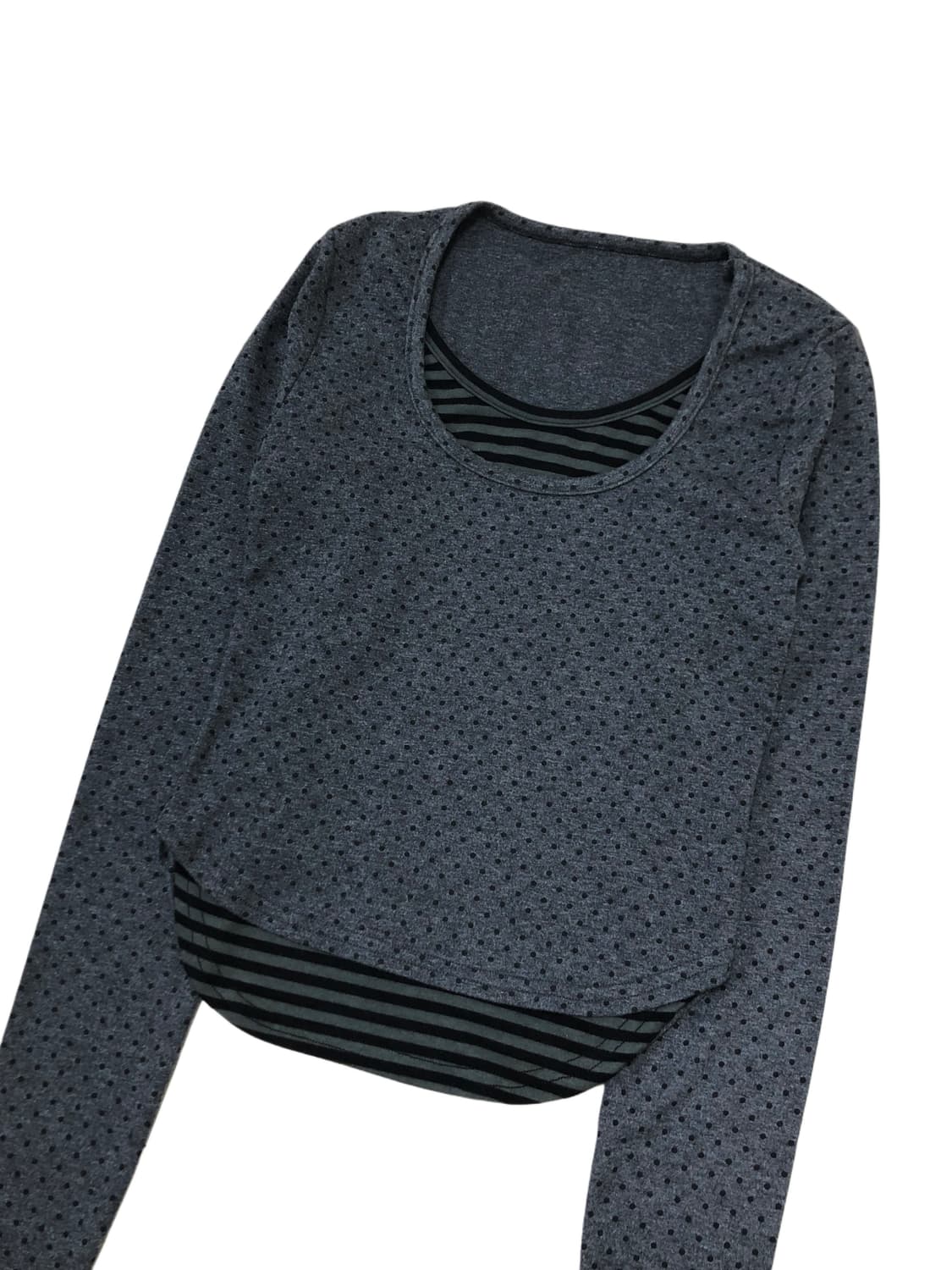 도트 레이어드 티셔츠 상품이미지8