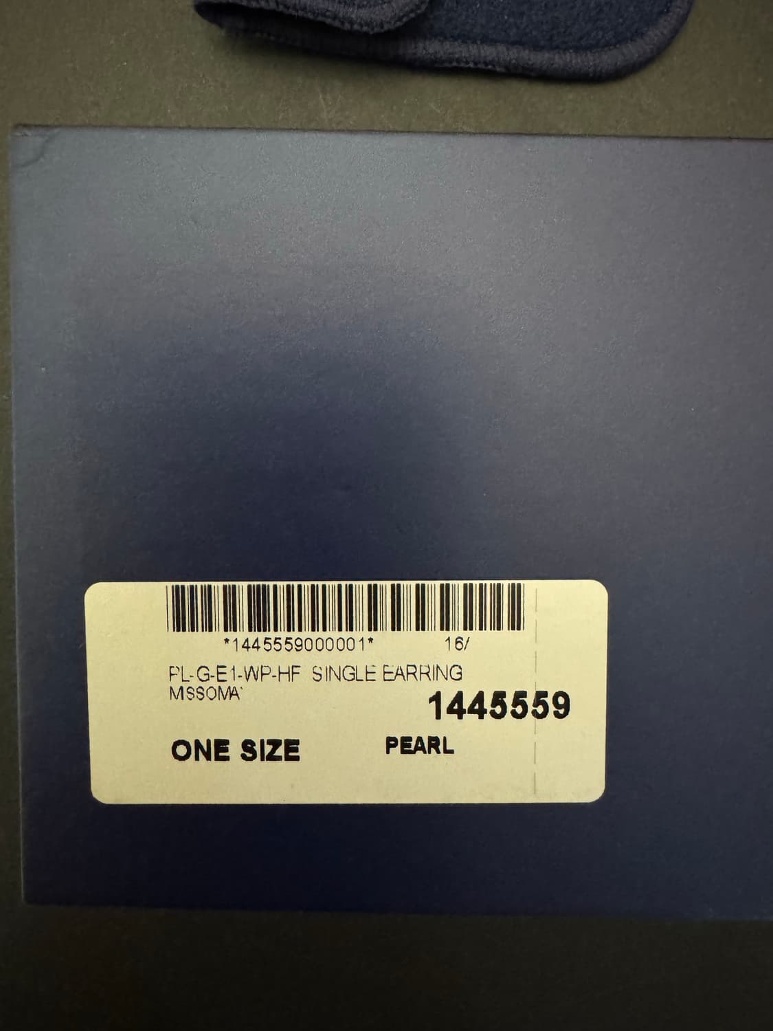 Missoma 천연진주 골드 싱글 이어링 상품이미지6