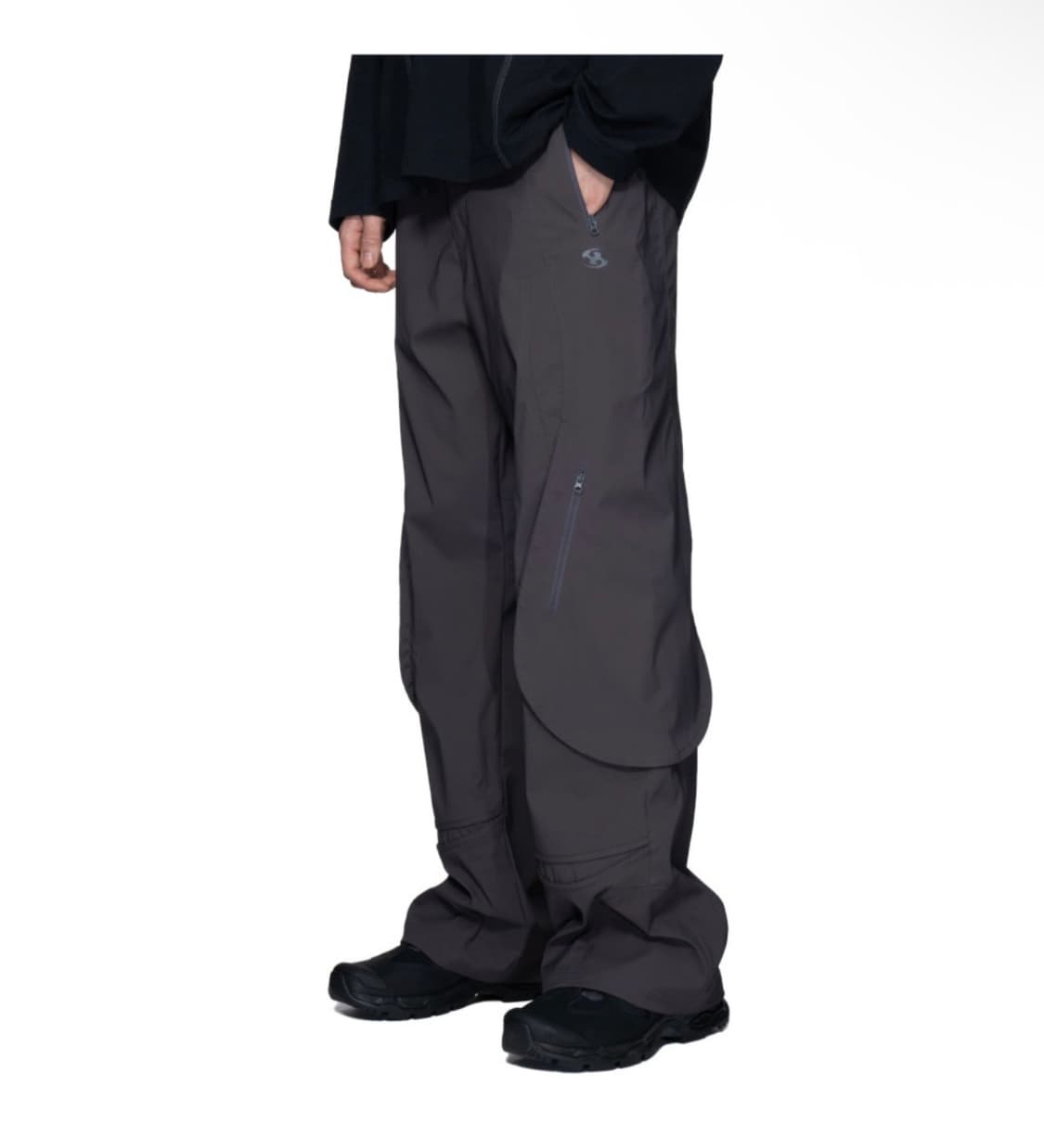 [3] 산산기어 23FW 커버링 포켓 팬츠 차콜 상품이미지1