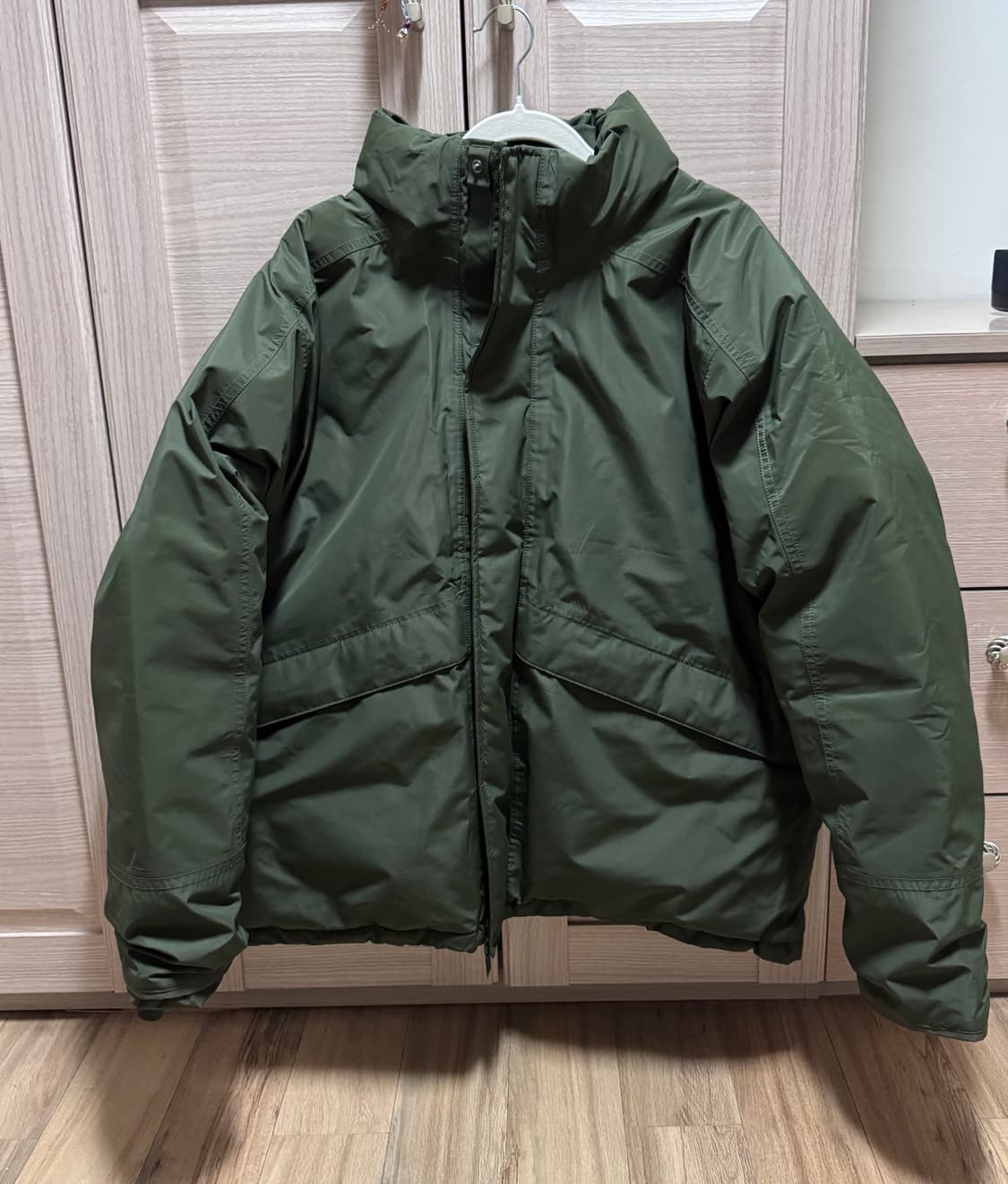 나나미카 숏다운 자켓 L 카키 상품이미지3