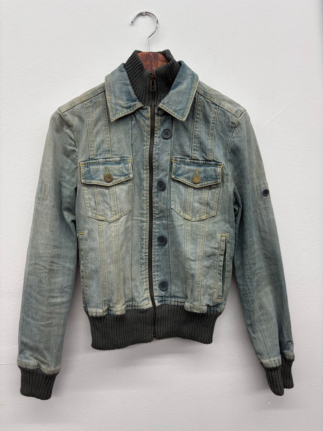 MNG jeans 연청 데님자켓 상품이미지3