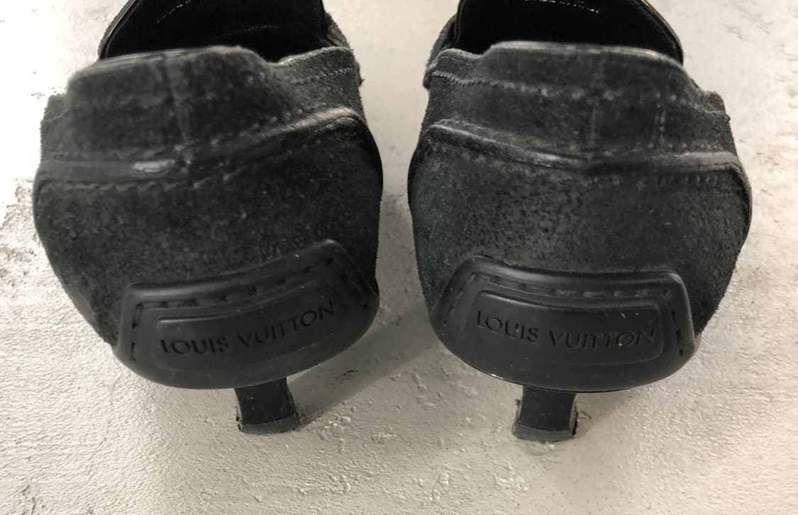 루이비통 로퍼 힐 블랙 스웨이드 36.5 상품이미지5